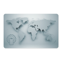 Load image into Gallery viewer, Wireless NFC Card (World Map)