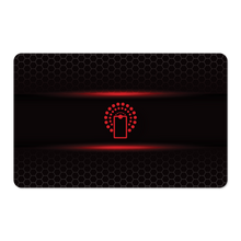 Load image into Gallery viewer, Touchless NFC Card (Black With Red Highlights)