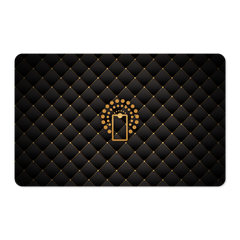 Touchless NFC Card (Black and Gold Mesh) Image