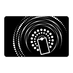 Touchless NFC Card (Black and White) Image