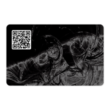 Load image into Gallery viewer, Touchless NFC Card (Black and White Ripple)