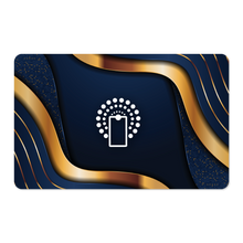 Load image into Gallery viewer, Touchless NFC Card (Blue and Gold)
