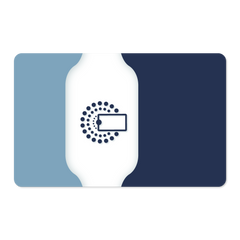 Touchless NFC Card (Blue and White) Image