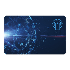 Touchless NFC Card (Cyber Globe) Image