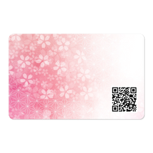 Load image into Gallery viewer, Touchless NFC Card (Falling Flowers)