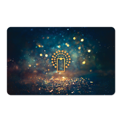 Touchless NFC Card (Falling Glitter) Image