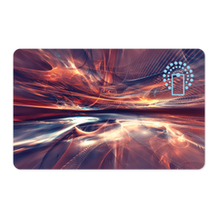 Touchless NFC Card (Horizon Waves) Image
