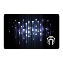 Load image into Gallery viewer, Touchless NFC Card (Light Bars)