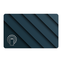 Touchless NFC Card (Teal Stacked) Image