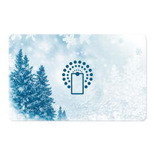 Load image into Gallery viewer, Touchless NFC Card (Winter Forest)