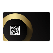 Load image into Gallery viewer, Wireless NFC Card (Black and Gold)