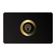 Load image into Gallery viewer, Wireless NFC Card (Black and Gold)