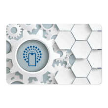 Load image into Gallery viewer, Wireless NFC Card (Blue and White Tech)
