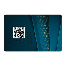 Load image into Gallery viewer, Wireless NFC Card (Blue With Stacks)