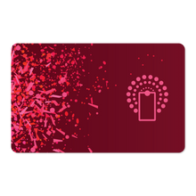 Load image into Gallery viewer, Wireless NFC Card (Red Splatter)