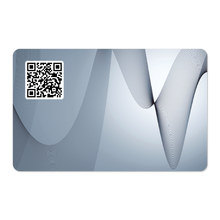 Load image into Gallery viewer, Wireless NFC Card (White With Waves)
