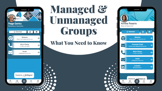 Managed & Unmanaged Groups: What You Need to Know