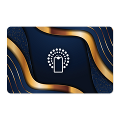 Touchless NFC Card (Blue and Gold) Image