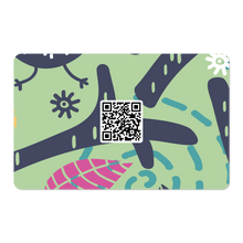 Load image into Gallery viewer, Touchless NFC Card (Comic Forest)
