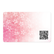 Load image into Gallery viewer, Touchless NFC Card (Falling Flowers)

