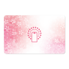 Touchless NFC Card (Falling Flowers) Image