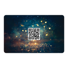 Load image into Gallery viewer, Touchless NFC Card (Falling Glitter)
