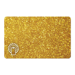 Touchless NFC Card (Golden Glitter) Image