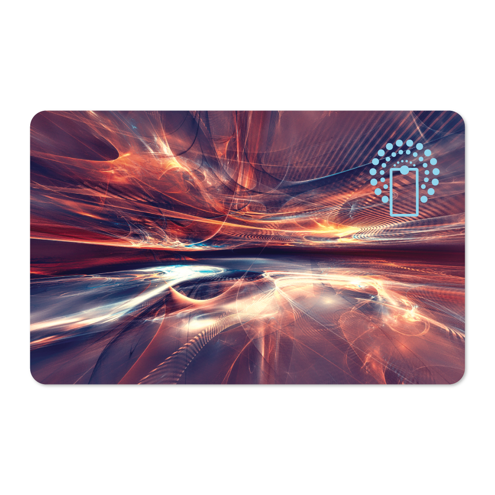 Touchless NFC Card (Horizon Waves)