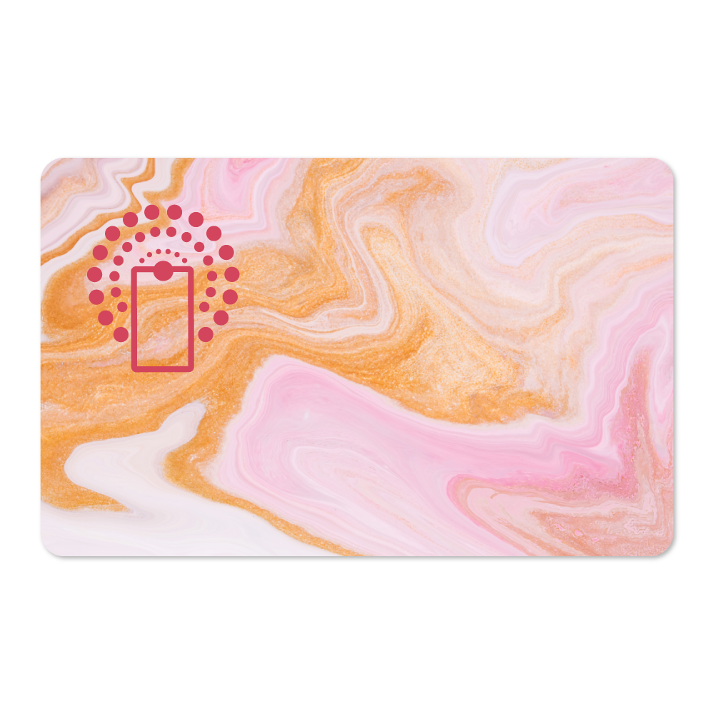 Touchless NFC Card (Melted Ice Cream)