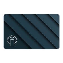 Load image into Gallery viewer, Touchless NFC Card (Teal Stacked)
