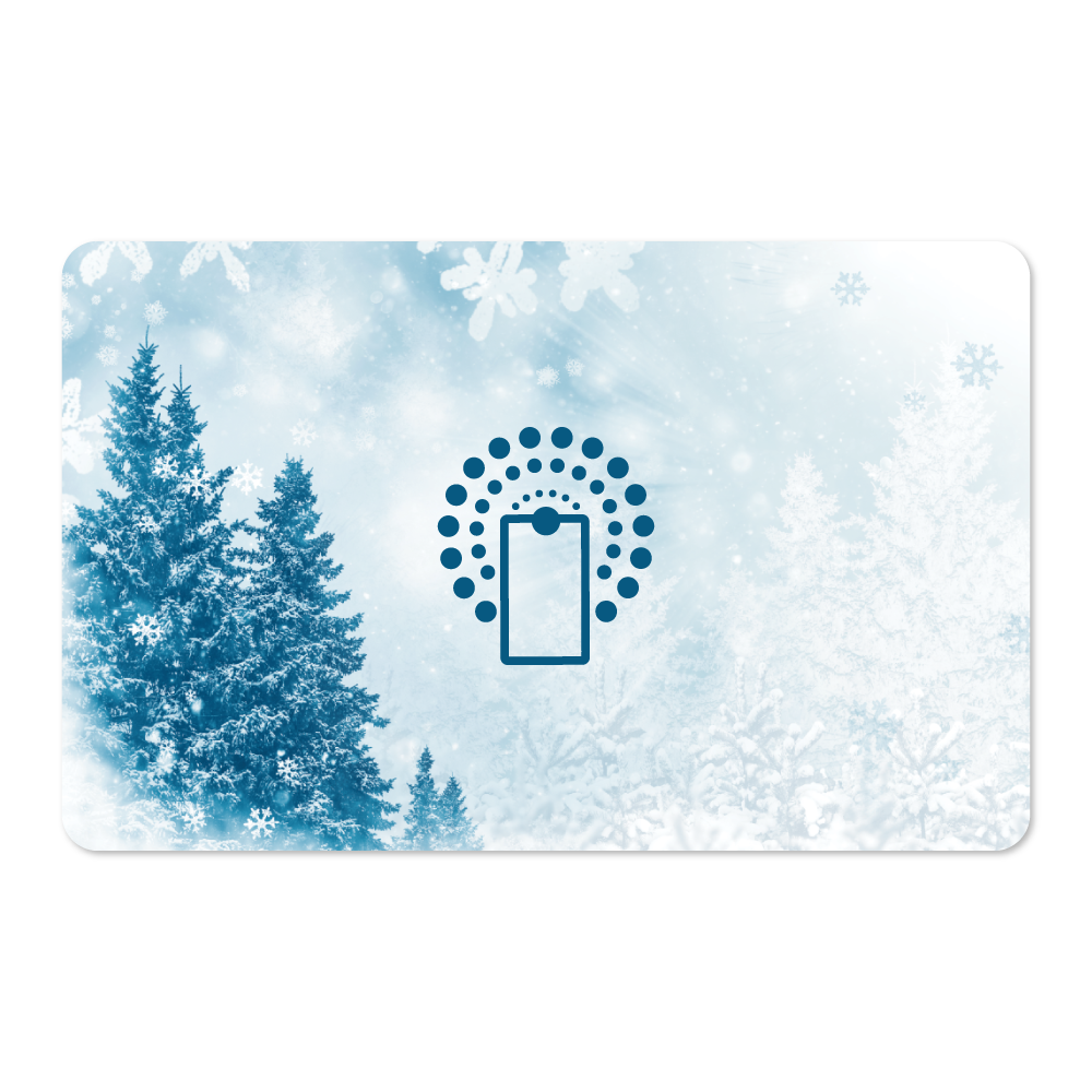 Touchless NFC Card (Winter Forest)