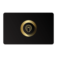 Load image into Gallery viewer, Wireless NFC Card (Black and Gold)
