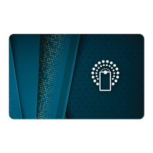 Load image into Gallery viewer, Wireless NFC Card (Blue With Stacks)
