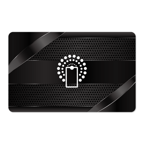 Wireless NFC Card (Stylish Black) Image