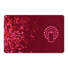 Load image into Gallery viewer, Wireless NFC Card (Red Splatter)
